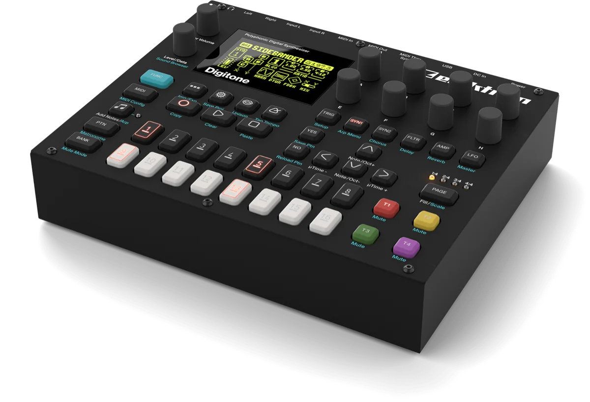 Elektron Digitone (mk1), angled view